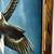 Framed Flying Bald Eagle Black Velvet Felt Painting- Jose-David Ortiz-Mexico- Vi 6 thumbnail