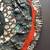 Large Vintage Ruscha Handgemalt Lava Glaze Ceramic Pottery Artwork 5 thumbnail