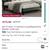 Queen size bed frame (no mattress) 1 thumbnail