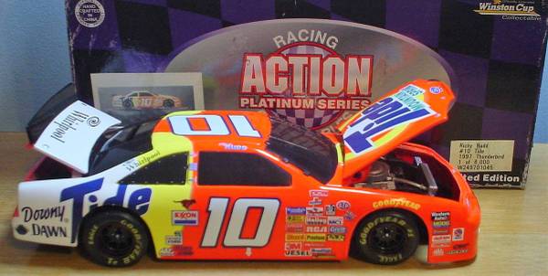 1997 Ricky Rudd #10 Tide Car 1:24 Bank serial #'d/6K! Action Racing 1