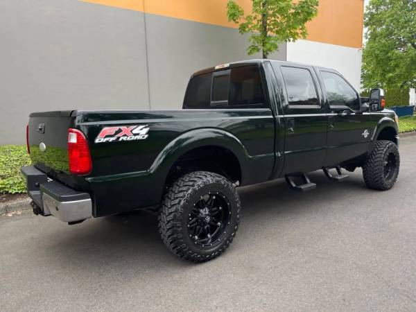 2012 Ford F350 Super Duty Crew Cab Lariat Pickup 4D 8 ft V8, Turbo Dsl - $25995,0063469759717891124