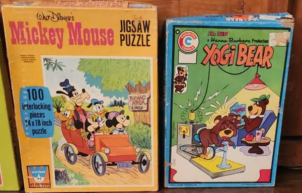 Vintage Puzzles - $50 (Cumming)63470455892355123