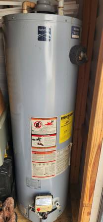 Propane water heater 1