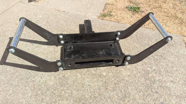 Rough Country 2" Hitch Mounted Winch Cradle 1