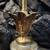 Mid-Century Painted Glass Lamp 8 thumbnail