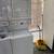 Ge almond 24 stackable washer and electric dryer 1 thumbnail