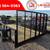 2025 Tiger - 83" x 16' Utility Trailer - 4' Gate - 2' Sides 4 thumbnail