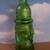 Pocahontas Green Glass Wheaton Collector's Bottle 2 thumbnail