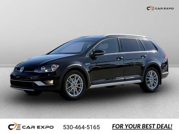 2017 VW Volkswagen Golf Alltrack TSI SEL Wagon 4D sedan Deep Black - $13,817 (CALL 530-464-5165 FOR AVAILABILITY)63611916079491120