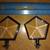 2 Chrysler Pentagon Optical Prism Hood Ornaments 1 thumbnail