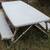 Heavy Duty 6.5' Folding Picnic Table. Adjustable bench sets. Sturdy 4 thumbnail