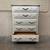 Delivery is available vintage solid wood chest dresser with 5 storage drawers $4 5 thumbnail