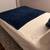 White queen bed frame with mattress 8 thumbnail