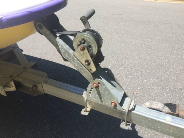 Karavan single jetski trailer 1