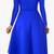 New Maxi High Low Top/Dress long Sleeve in Blue 3 thumbnail