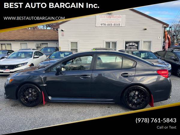 2016 SUBARU WRX LIMITED AWD 2.0L H4 TURBOCHARGER,FUEL EFFICIENT,FULLY 1