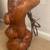 Cypress Knee Burl Wood Table Lamp MCM WITH SHADE 5 thumbnail