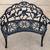 Cast Iron Aluminum Bench Loveseat 2 Seat Outdoor Patio Furniture- Black- NEW 1 thumbnail