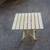 Plastic plant stand patio table folds up 1 thumbnail