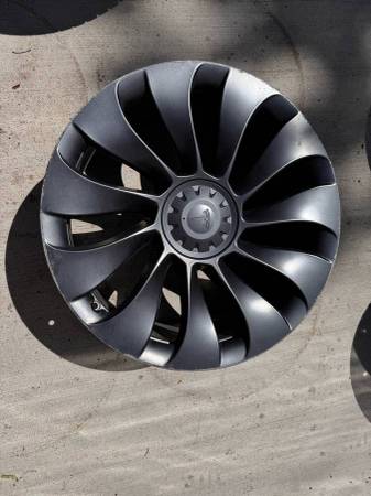 Single (1) Tesla Model Y Performance Rear Wheel 1
