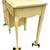 French Provincial Solid Wood Writing Desk Vintage 4 thumbnail
