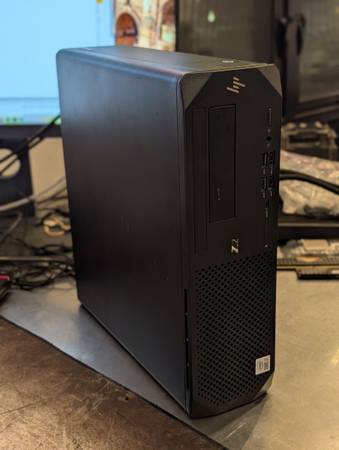 HP Z2 G5 SFF Workstation PC I7-10700 3TB SSD/HDD 32GB RAM Win11 Pro 1