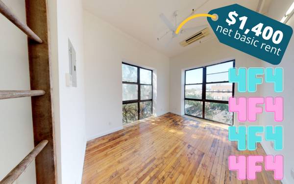 $1,400 / 200ft2 - OFFICE ART MASSAGE ESTHETICS TATTOO STUDIO 4F4 (Greenpoint Brooklyn)63661271382401120