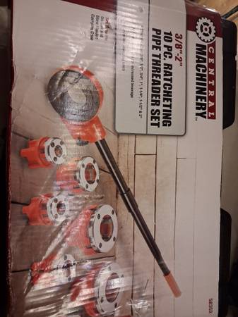 Pipe threaded set ratcheting 1