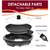 Elite Gourmet EMG-980B Smokeless Electric Tabletop Grill Nonstick, 6-S 7 thumbnail