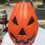 Vintage Halloween pumpkin blow mold working 1 thumbnail