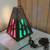 1960s Multicolor Ceiling Lamp, Awesome Shape,Works Great - UNIQUE!! 4 thumbnail