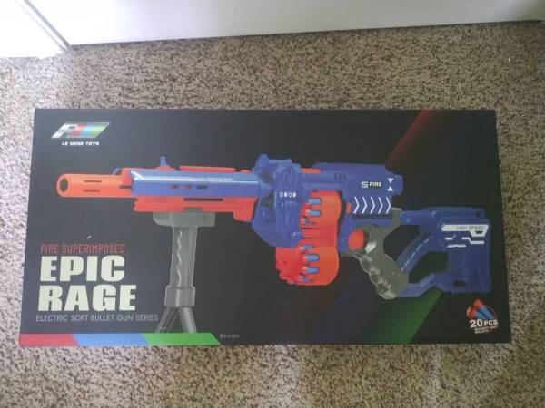 Nerf dart gun 1