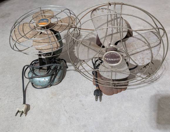 Vintage Desktop Fans 1
