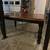 Beautiful, solid wood dining table with two chairs 7 thumbnail