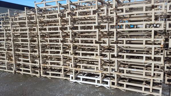 wine barrel racks- 2 barrel rack 1