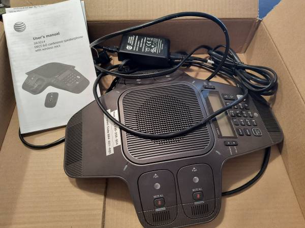 Conference speakerphone with wireless mics 1