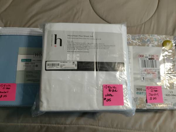 FULL size sheet sets 1