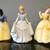 Vintage Disney Princess Porcelain Bells 1 thumbnail