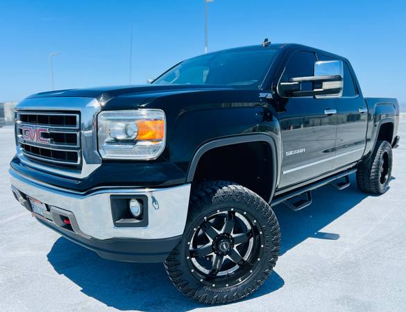 2014 GMC SIERRA 1500 4WD 4X4"EXTRA CLEAN"LOW MILES"LIFTED"WE FINANCE ! - $26,995 (san jose west)63469609657857123