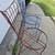 Vintage Pair of Painted Metal Steel Deck Patio Furniture Chairs 4 thumbnail