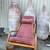 1960's Bio Form Bentwood Rocking Chair in Pink Velvet 7 thumbnail