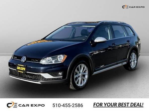 2017 VW Volkswagen Golf Alltrack TSI S Wagon 4D sedan Night Blue - $15,610 (CALL 510-455-2586 FOR AVAILABILITY)63472860665857120