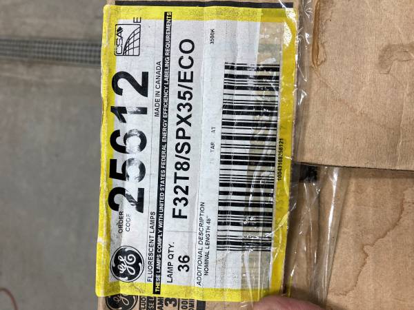 T-8 cool white lamps 1