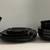 Black Dinnerware Plates, Bowls, and Mugs (17 pieces) 1 thumbnail