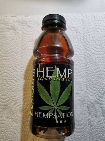 Hemp Lemon Iced Tea Still Sealed and Expired 1