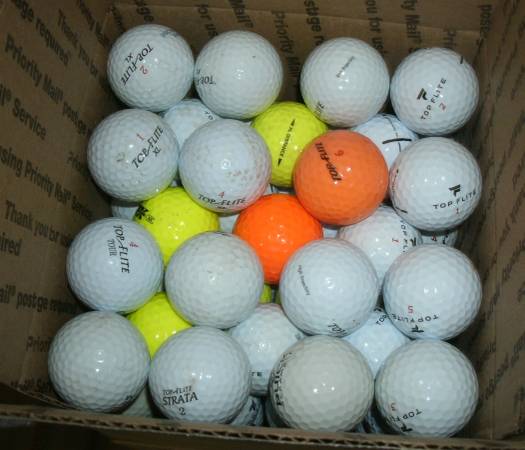 Top flite used golf balls 1