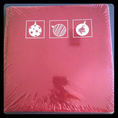 NEW - Creative Memories Cranberry Red Photo Album W/ Ornaments 12x12 P 1