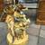Cast metal / Spelter Art Nouveau figural lamp A237 3 thumbnail