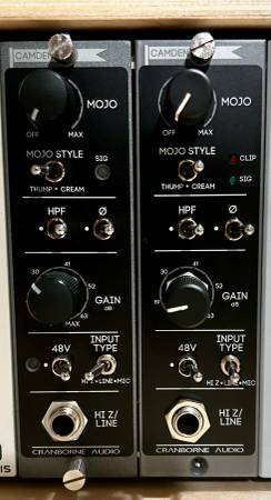 Cranborne Audio Camden 500 Series Microphone Preamp (2 Available) 1