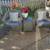 Patio set(with cushions, umbrella) 1 thumbnail
